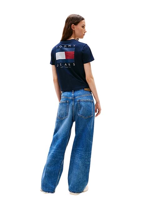 T-shirt con bandiera sul retro Tommy Hilfiger | DW0DW21423C1G